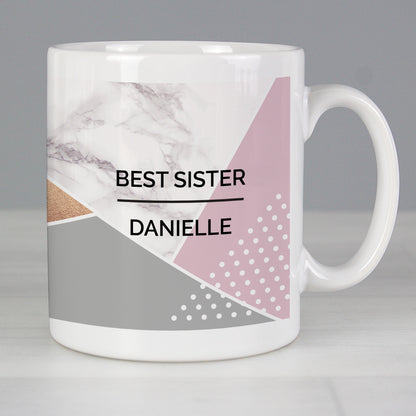 Personalised Geometric Mug - image 8