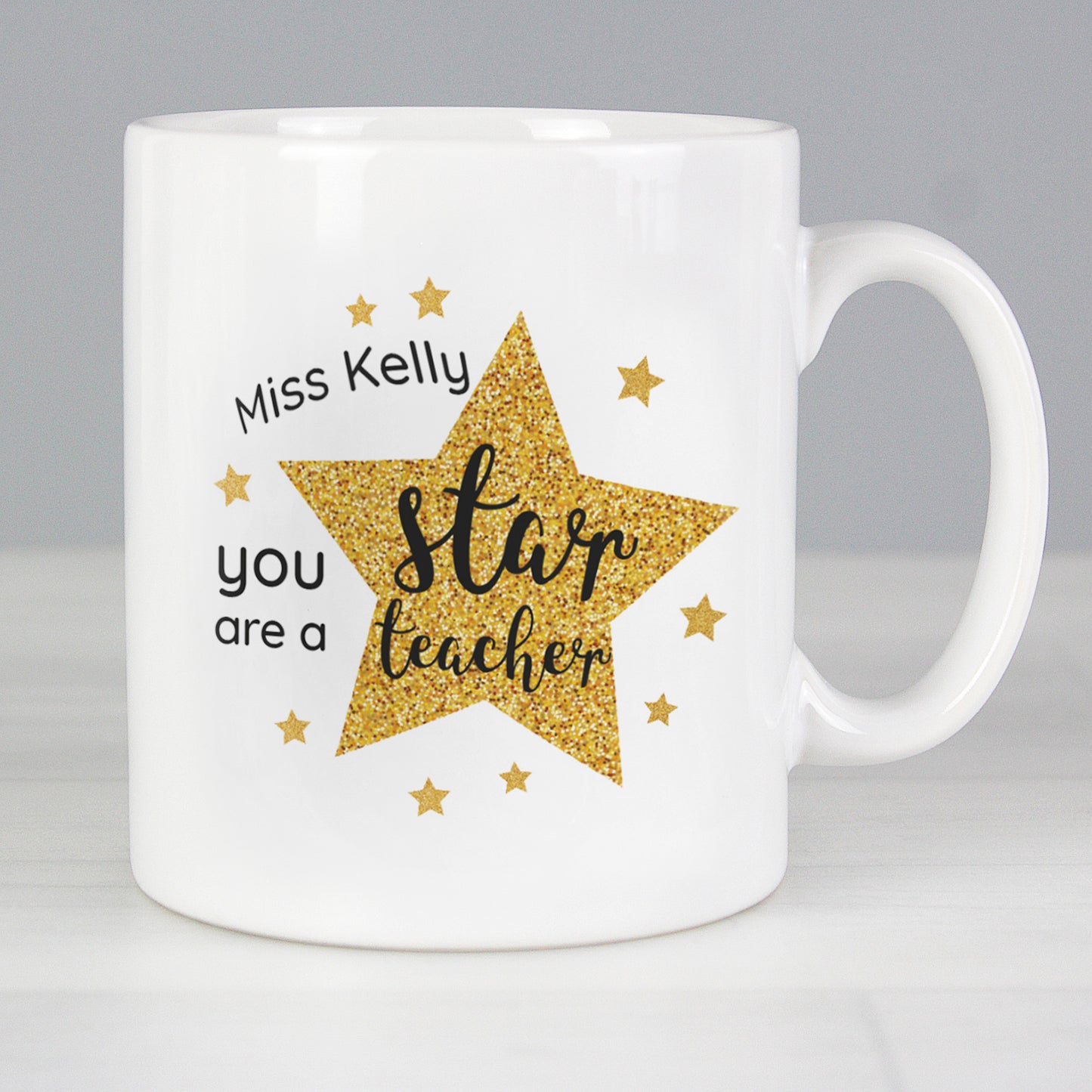 Personalised Star Teacher's Mug from Heartfelt Gifts