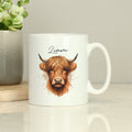 Personalised Highland Cow Mug - Male from Heartfelt Gifts
