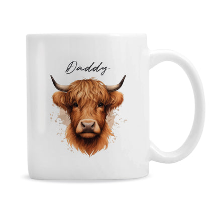 Personalised Highland Cow Mug - Male - image 5