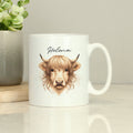 Personalised Highland Cow Mug - Female from Heartfelt Gifts