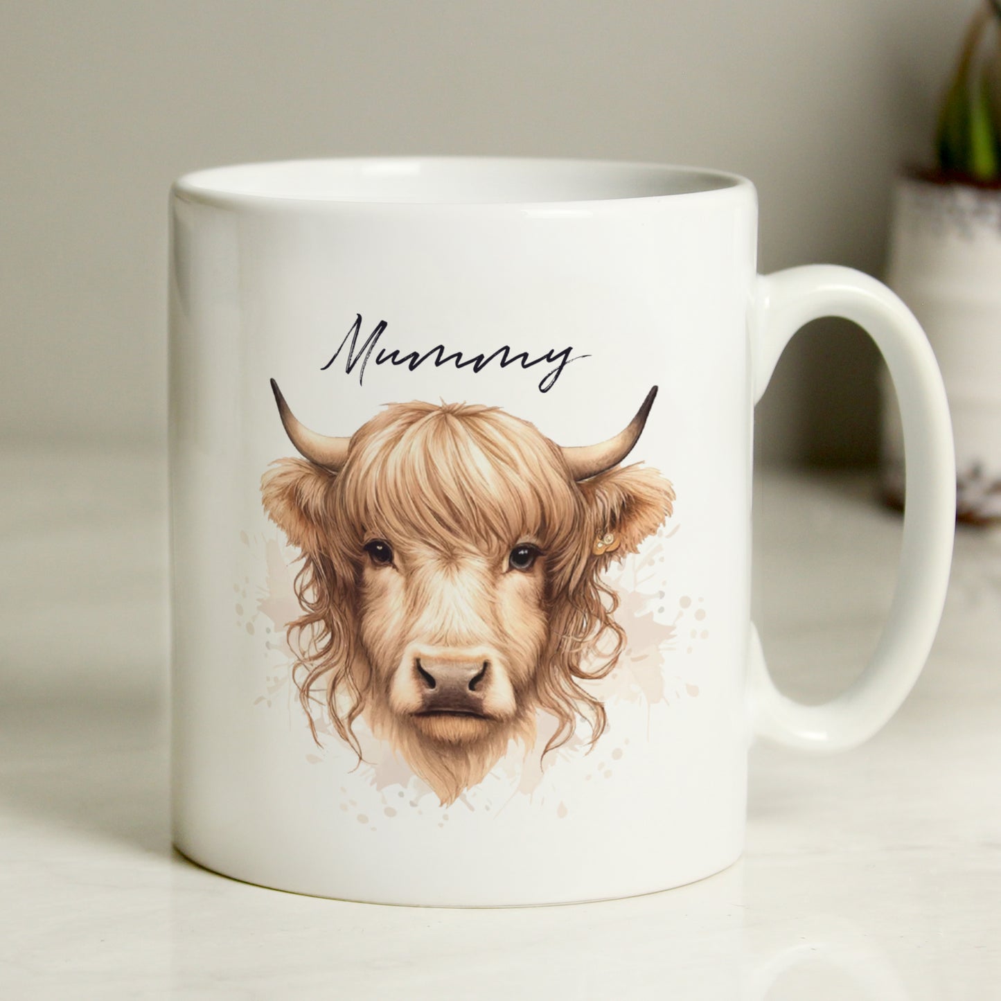Personalised Highland Cow Mug - Female - image 4
