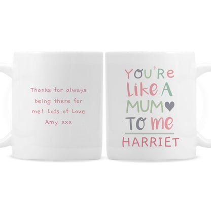 Personalised 'You're Like a Mum to Me' Mug - image 2