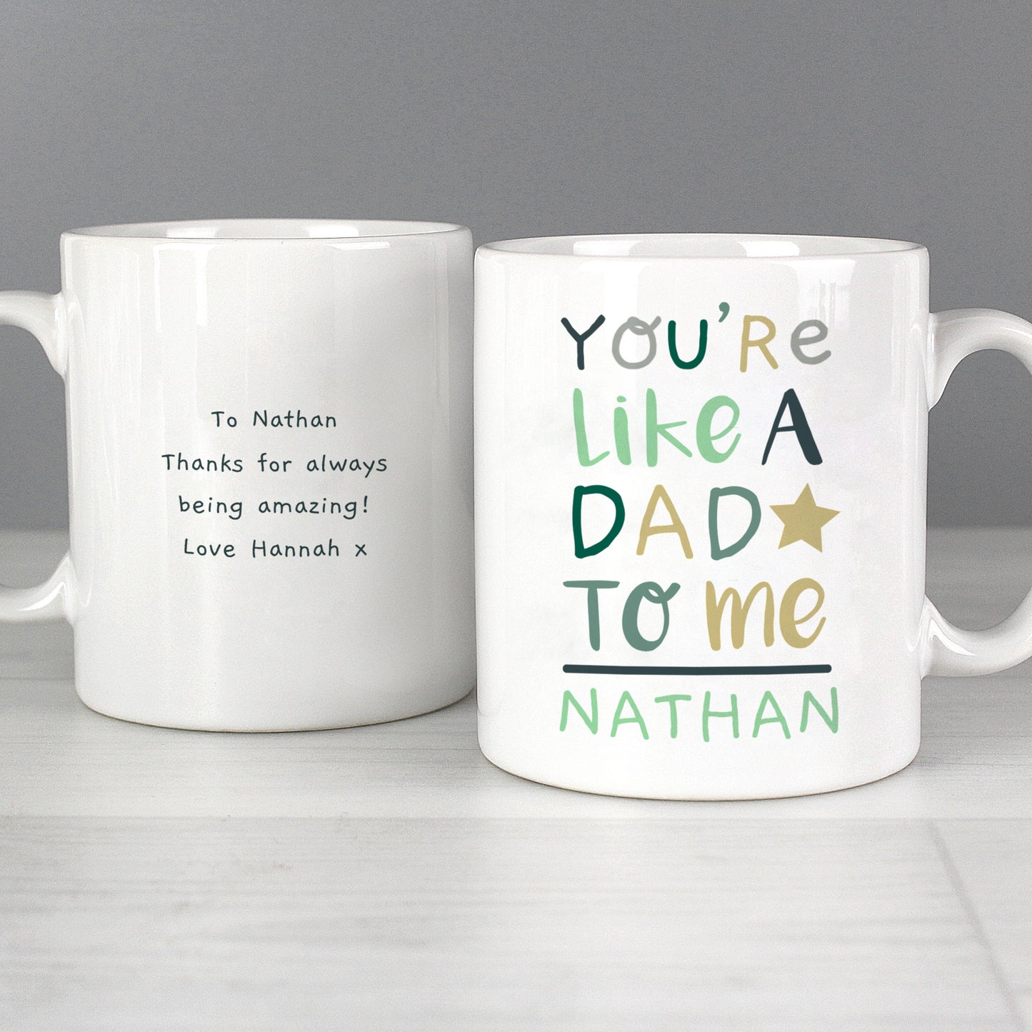 Personalised 'You're Like a Dad to Me' Mug - image 3