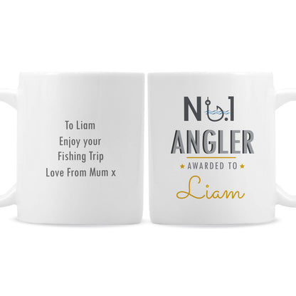 Personalised No.1 Angler Mug - image 2