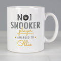 Personalised No.1 Snooker Player Mug from Heartfelt Gifts