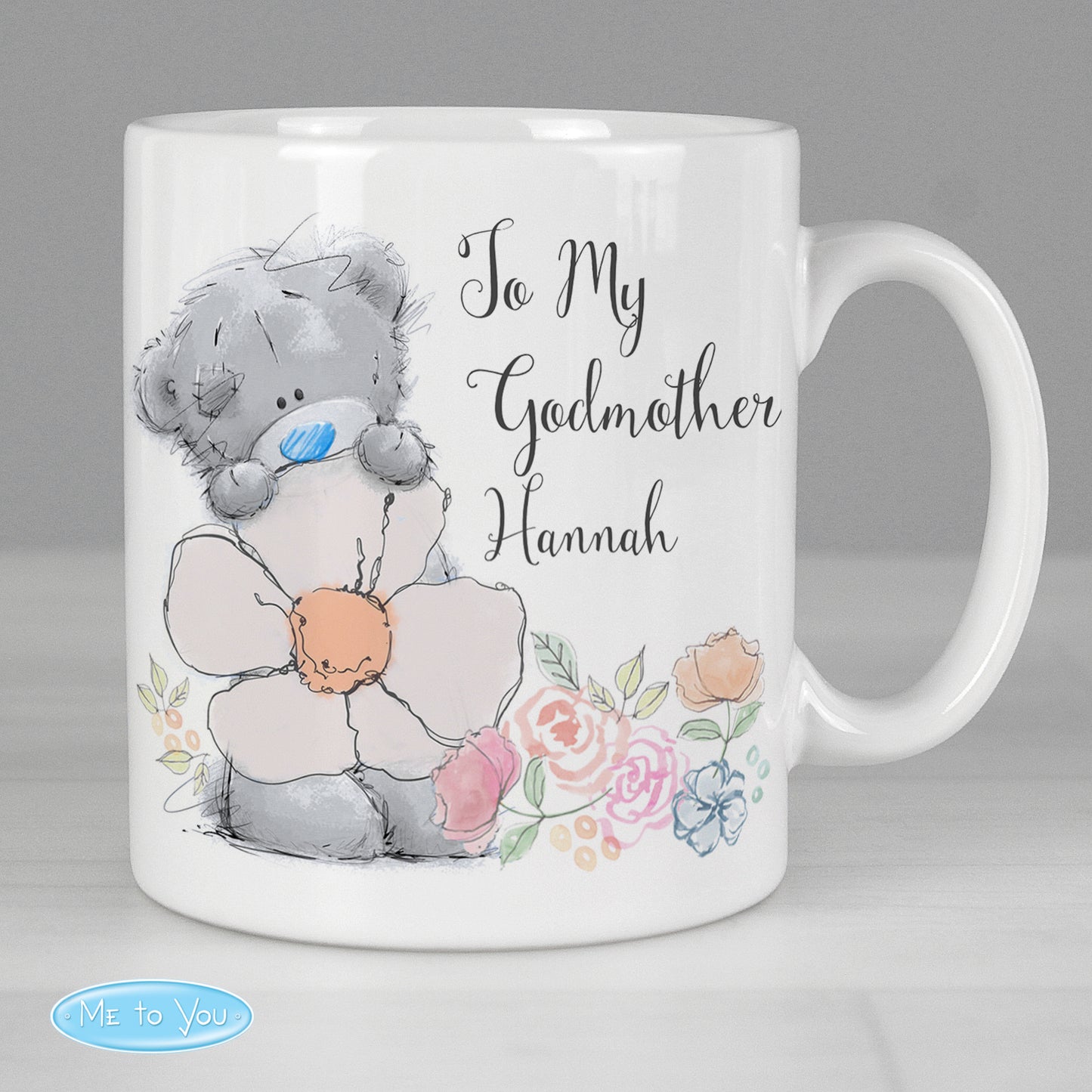 Personalised Me to You Floral Daisy Mug from Heartfelt Gifts