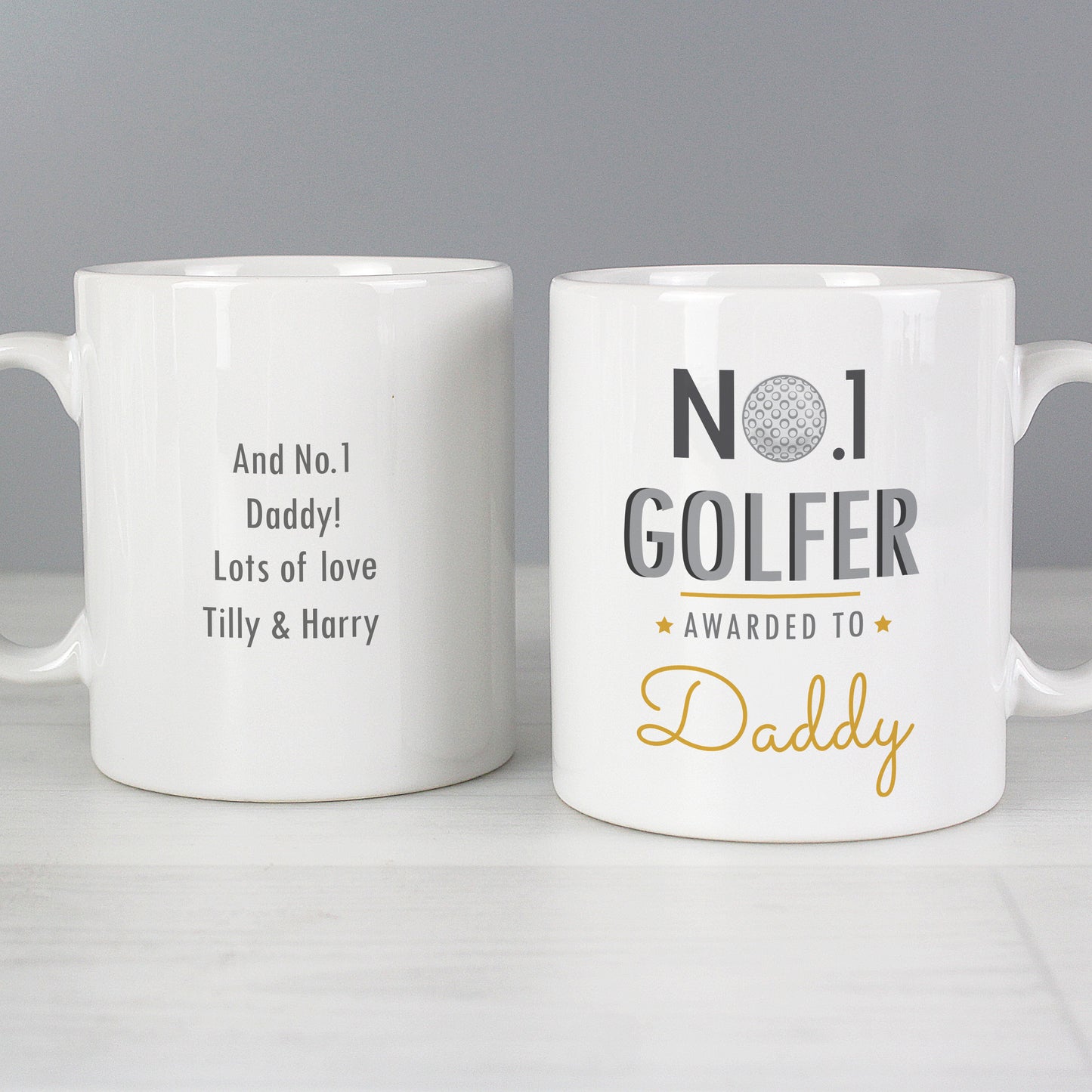 Personalised No.1 Golfer Mug - image 3