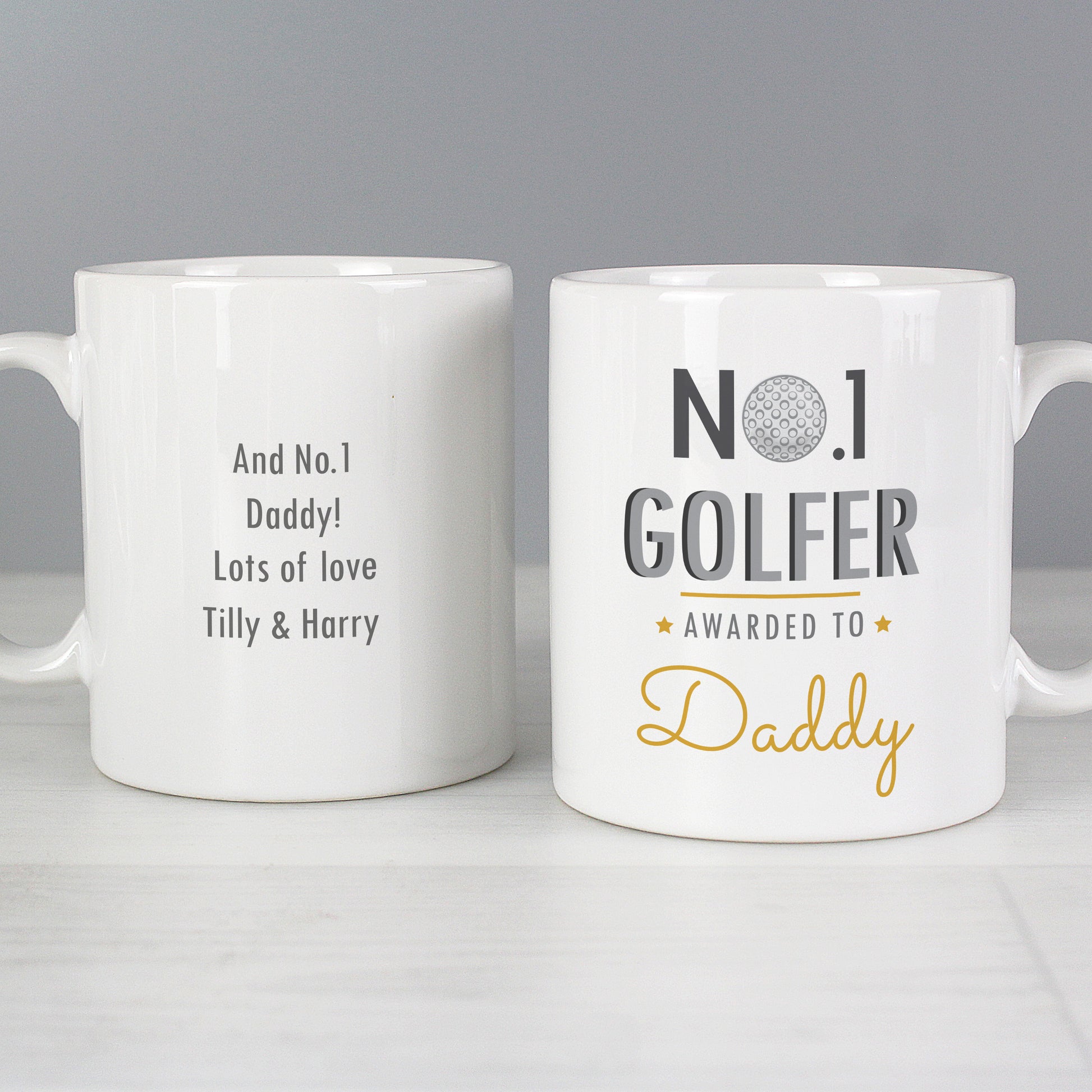 Personalised No.1 Golfer Mug - image 3