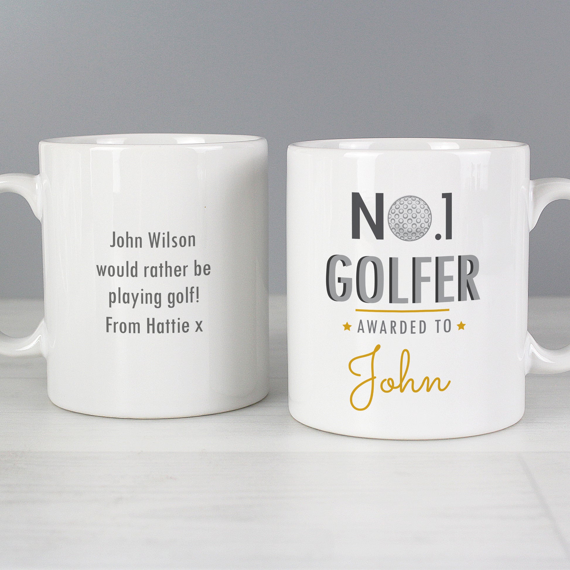 Personalised No.1 Golfer Mug - image 4