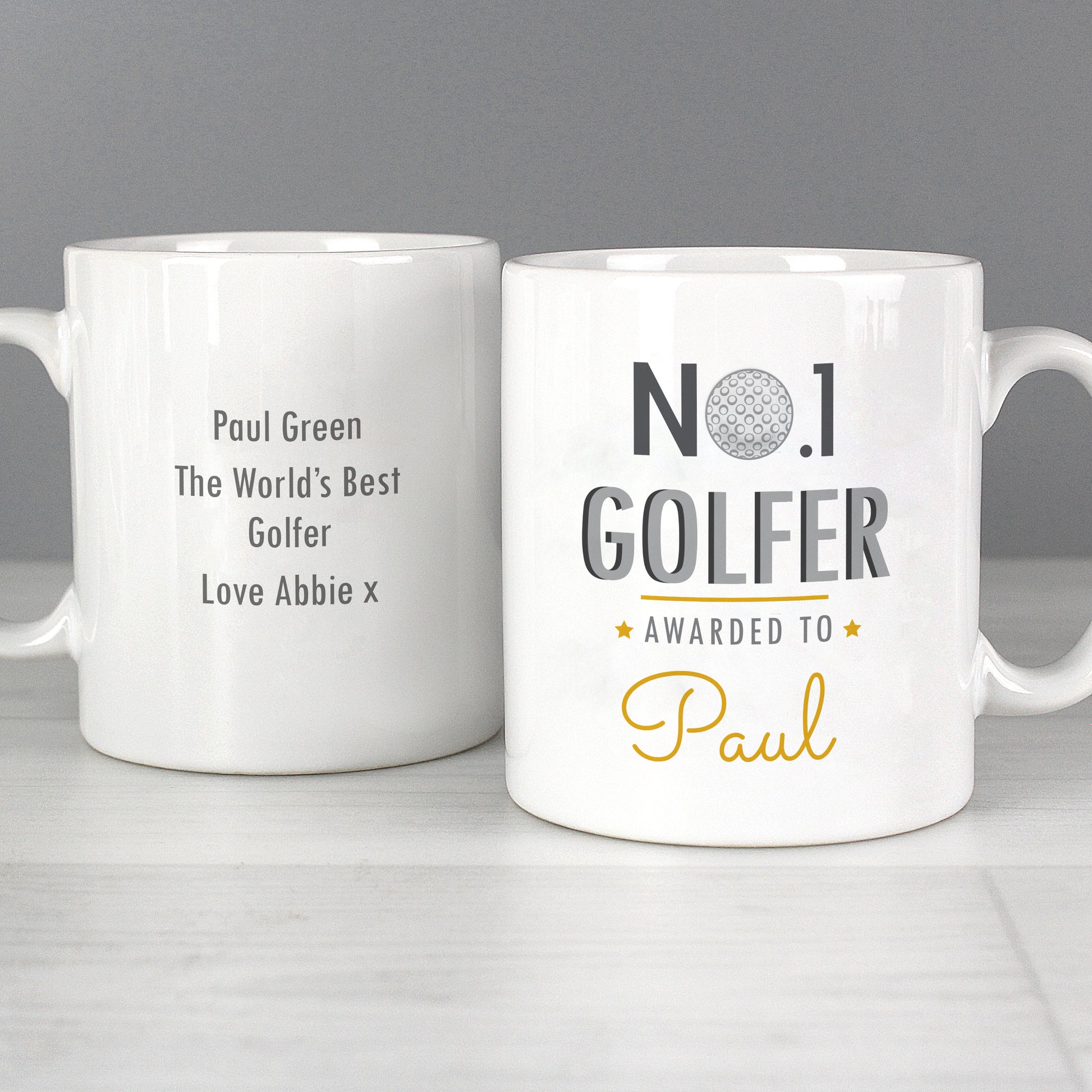 Personalised No.1 Golfer Mug - image 5