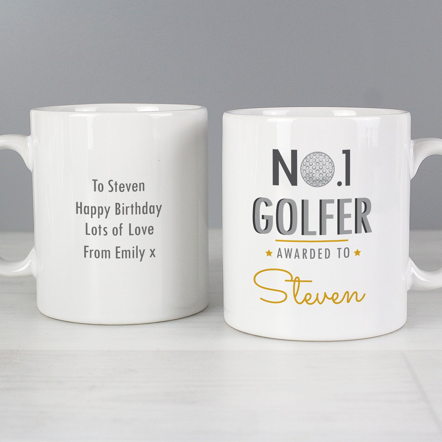 Personalised No.1 Golfer Mug - image 6