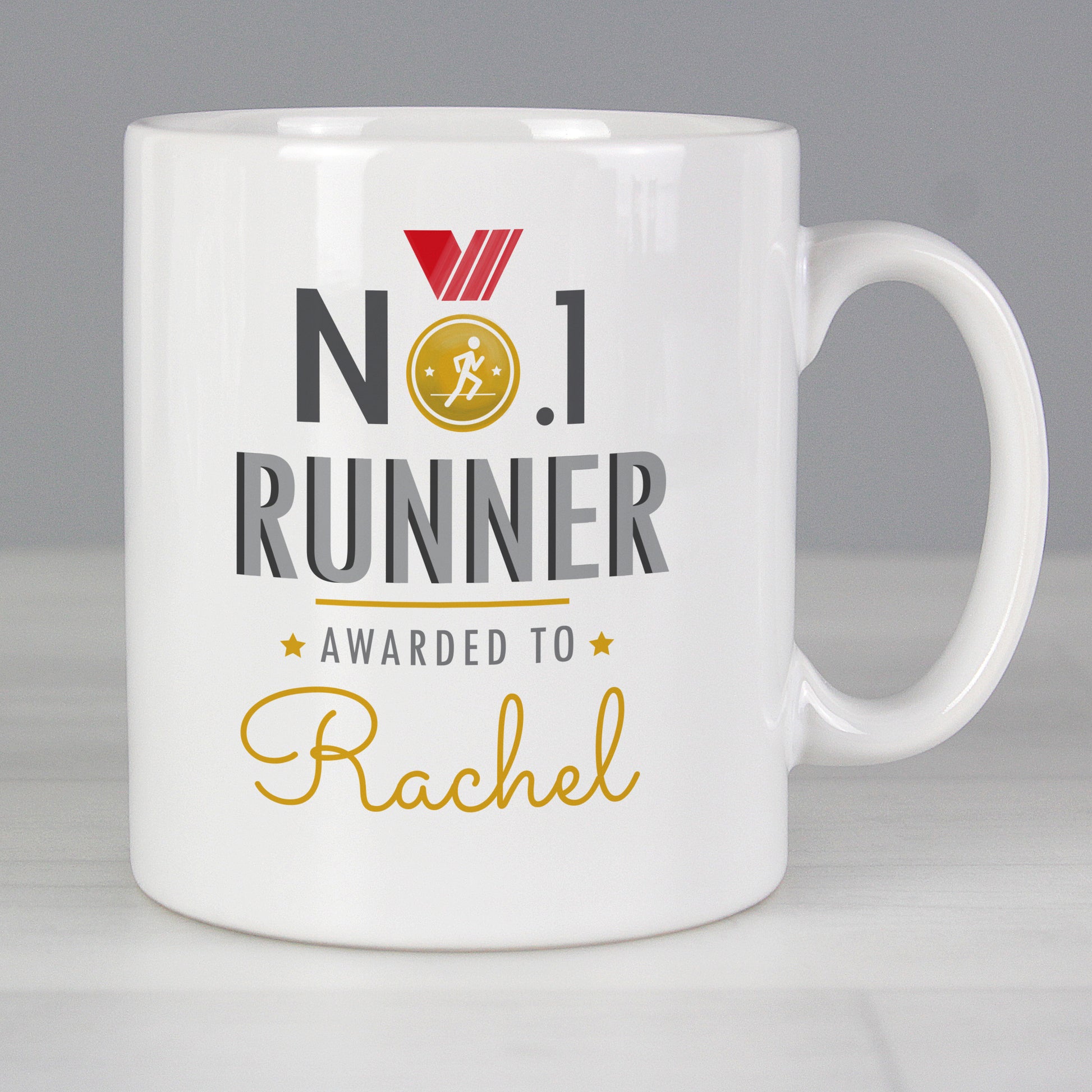 Personalised No.1 Runner Mug - image 3
