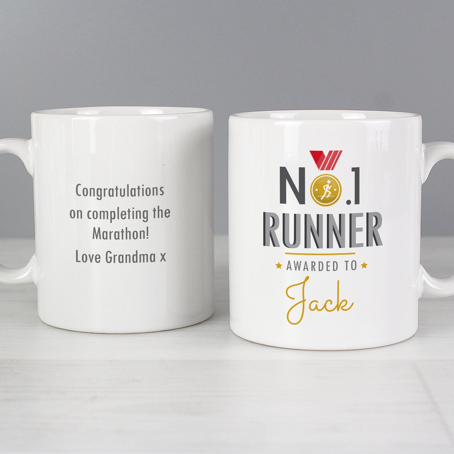 Personalised No.1 Runner Mug - image 7