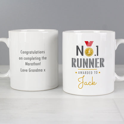 Personalised No.1 Runner Mug - image 7