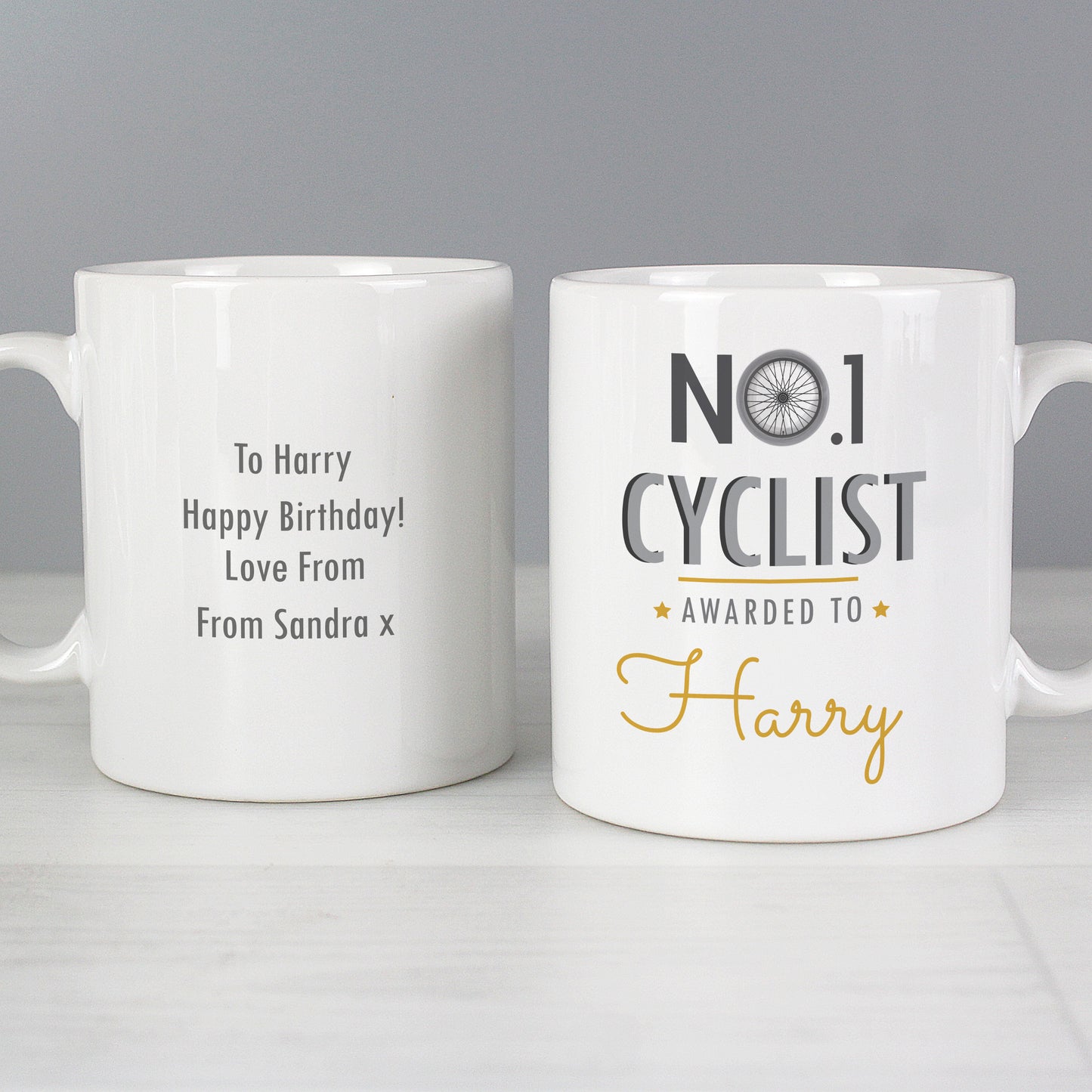 Personalised No.1 Cyclist Mug - image 5