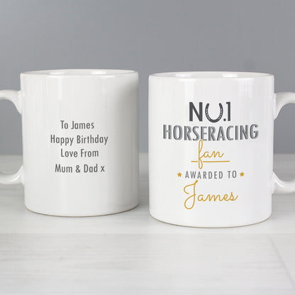Personalised No.1 Horseracing Fan Mug - image 5