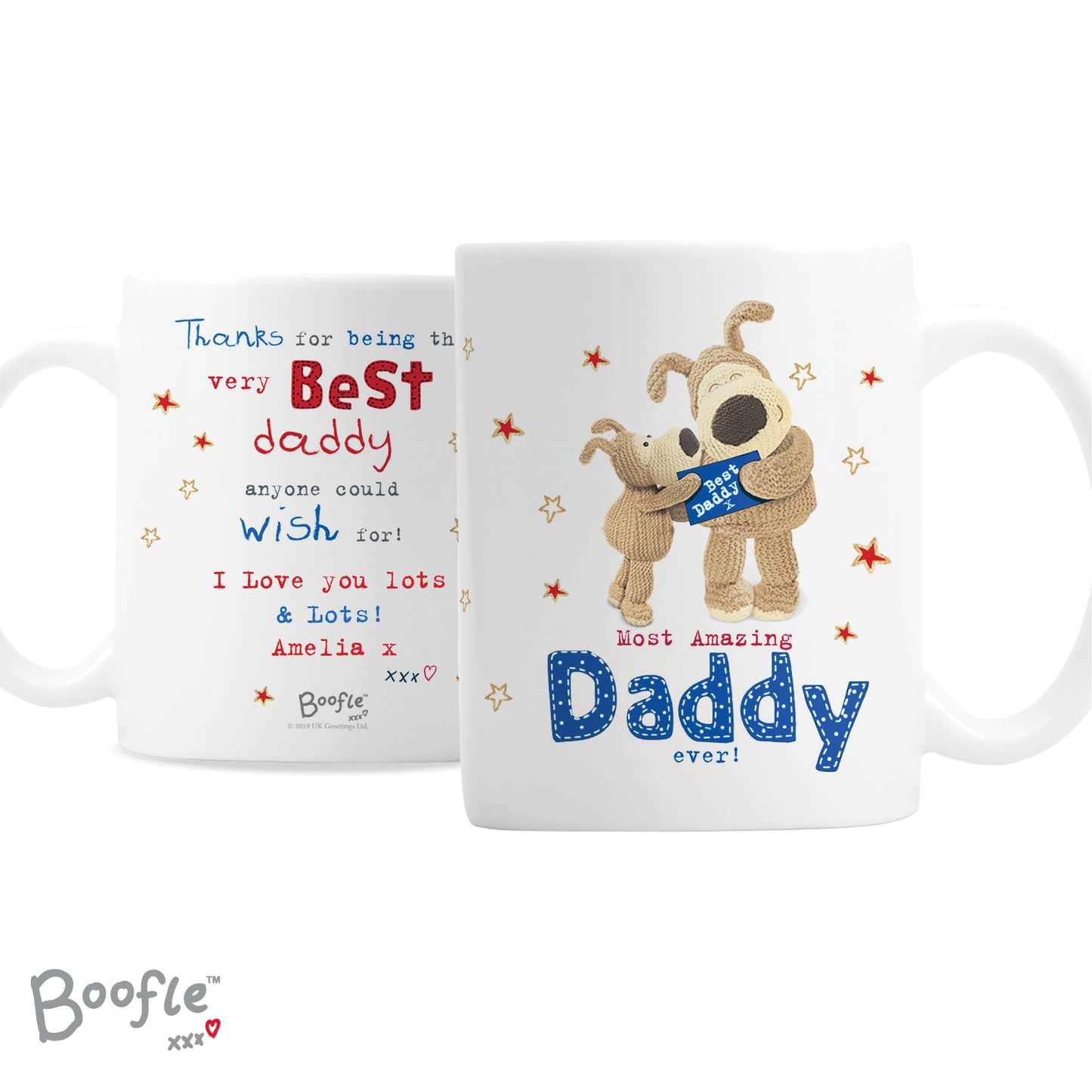 Personalised Boofle Most Amazing Daddy  Mug - image 2