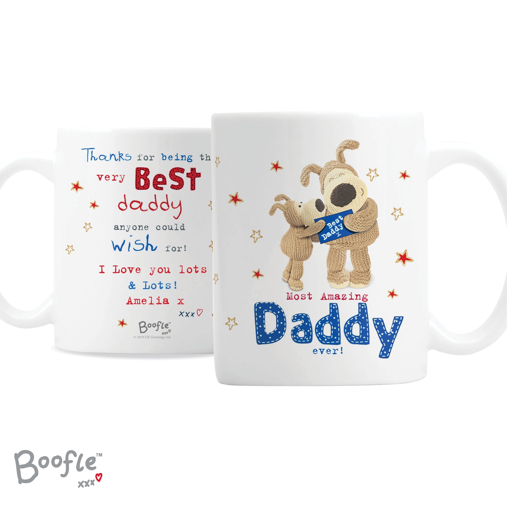 Personalised Boofle Most Amazing Daddy  Mug - image 2