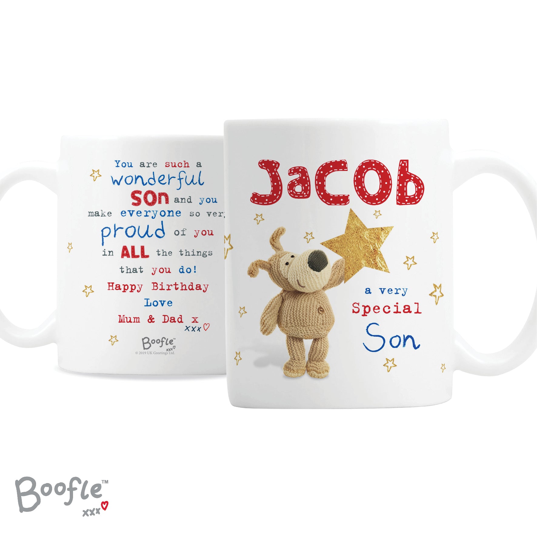 Personalised Boofle Very Special Star Mug - image 2