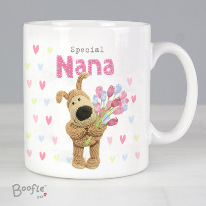 Personalised Boofle Birthday Flowers Mug from Heartfelt Gifts