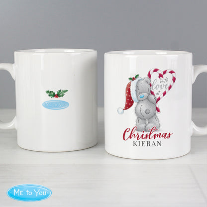 Personalised Me To You 'With Love At Christmas' Couples Mug Set - image 4