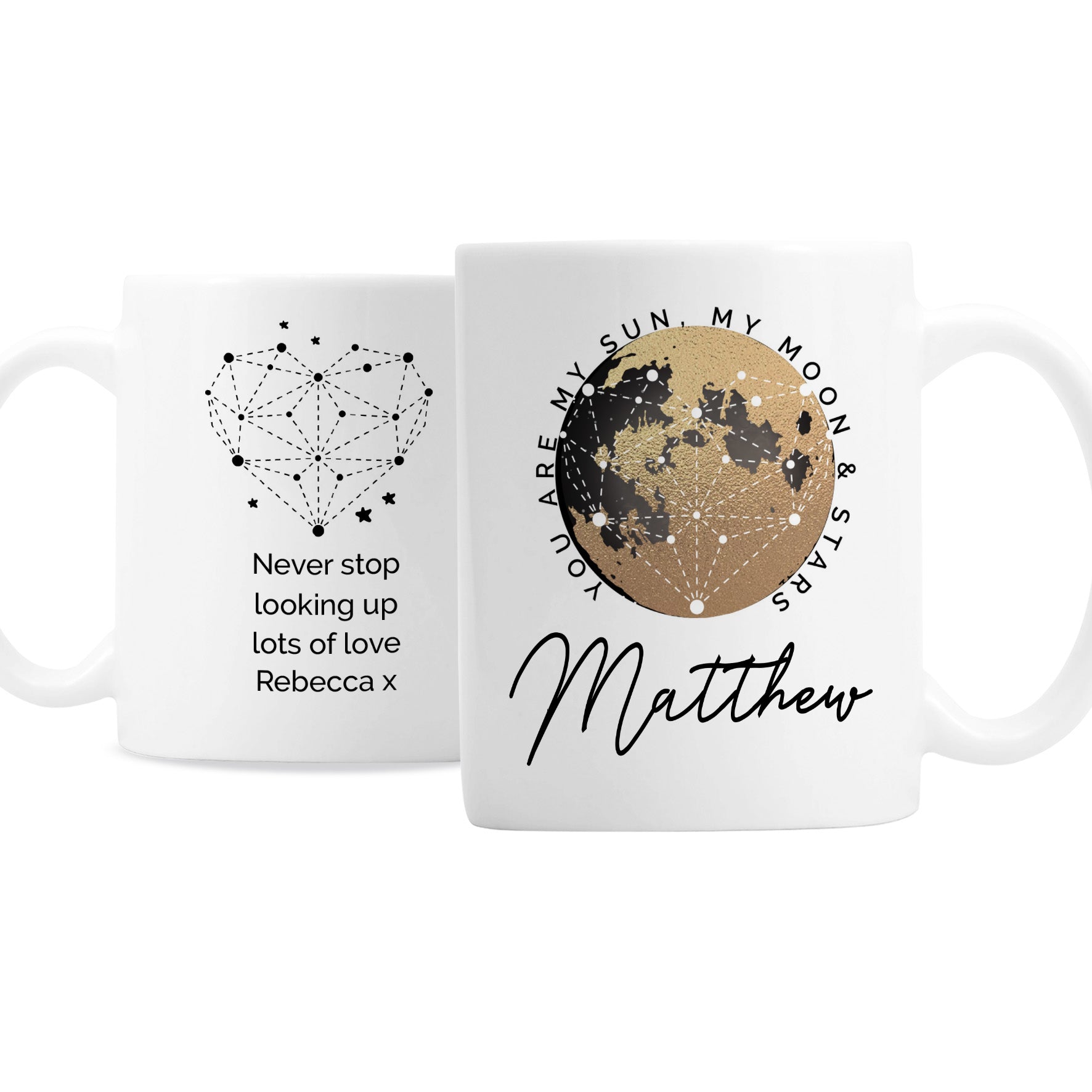 Personalised You Are My Sun My Moon Mug - image 2