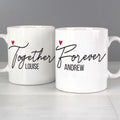 Personalised Together Forever Mug Set from Heartfelt Gifts