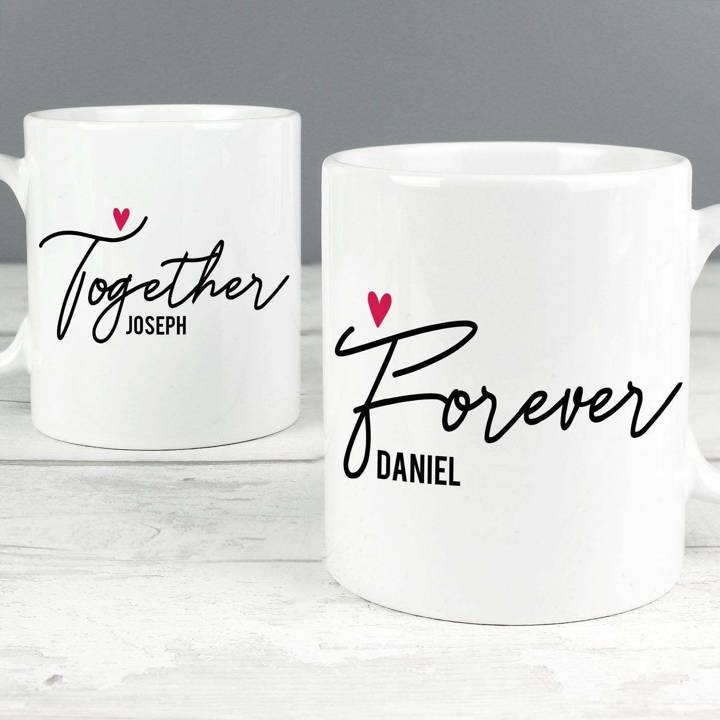 Personalised Together Forever Mug Set - image 4