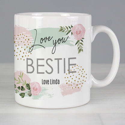 Personalised Abstract Rose Mug - image 5