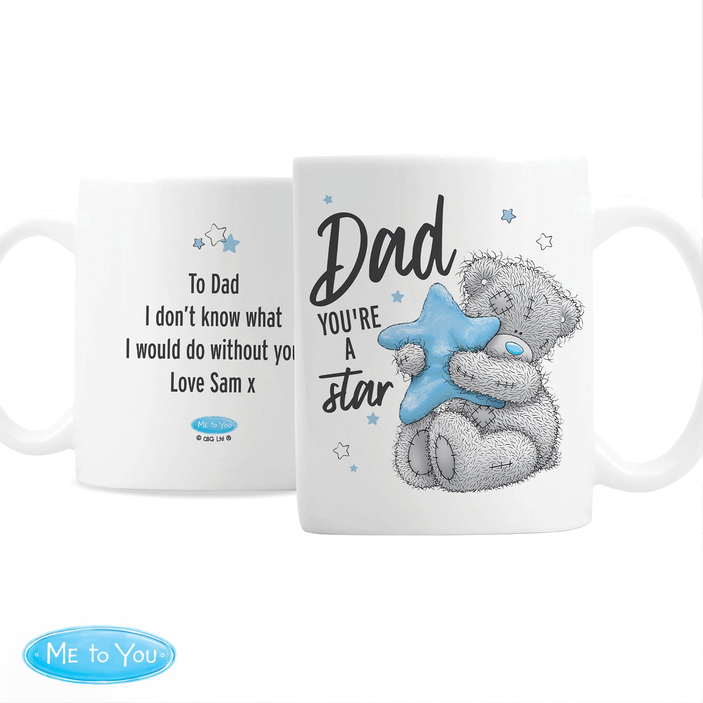 Personalised Me To You Dad You're A Star Mug - image 3