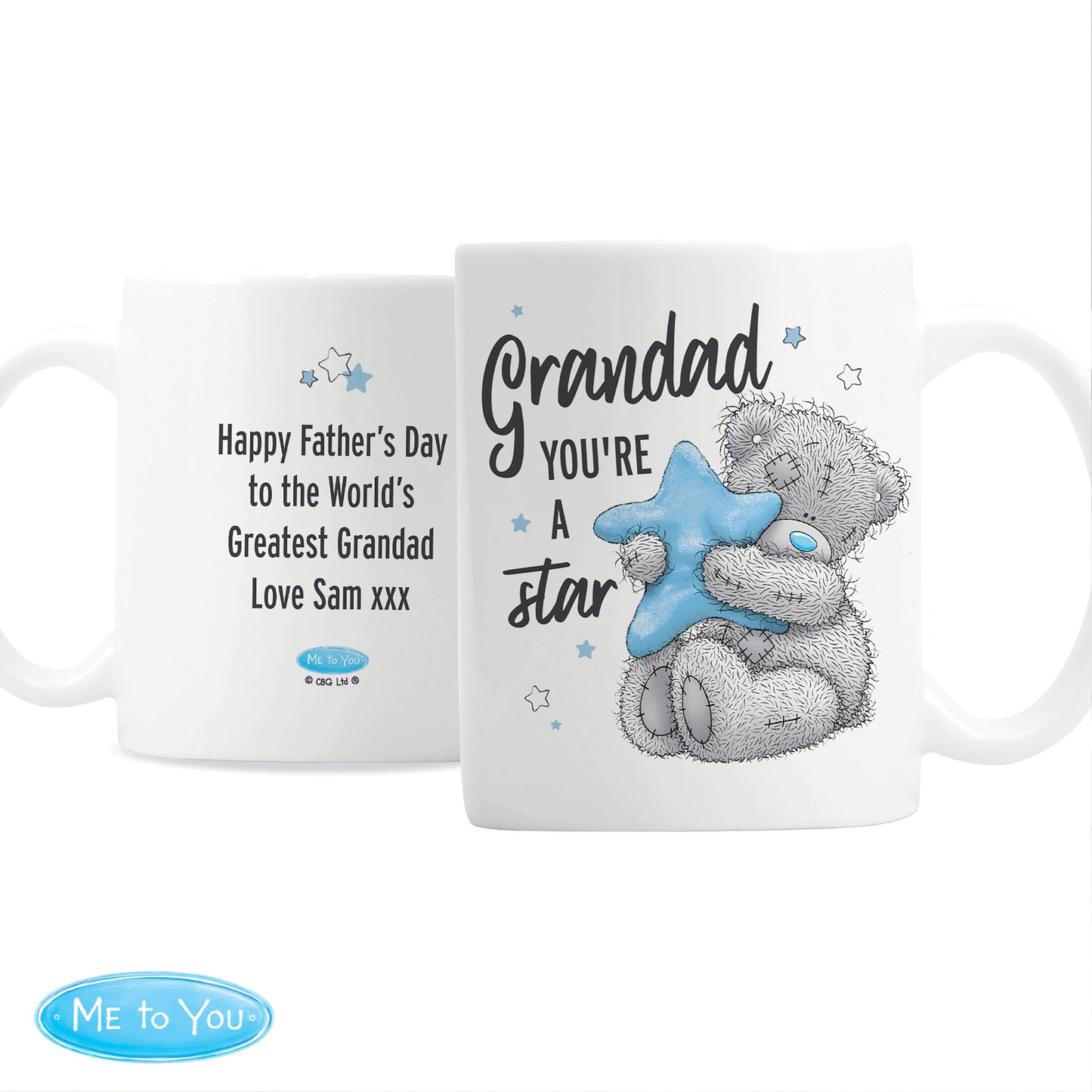 Personalised Me To You Grandad You're A Star Mug - image 3