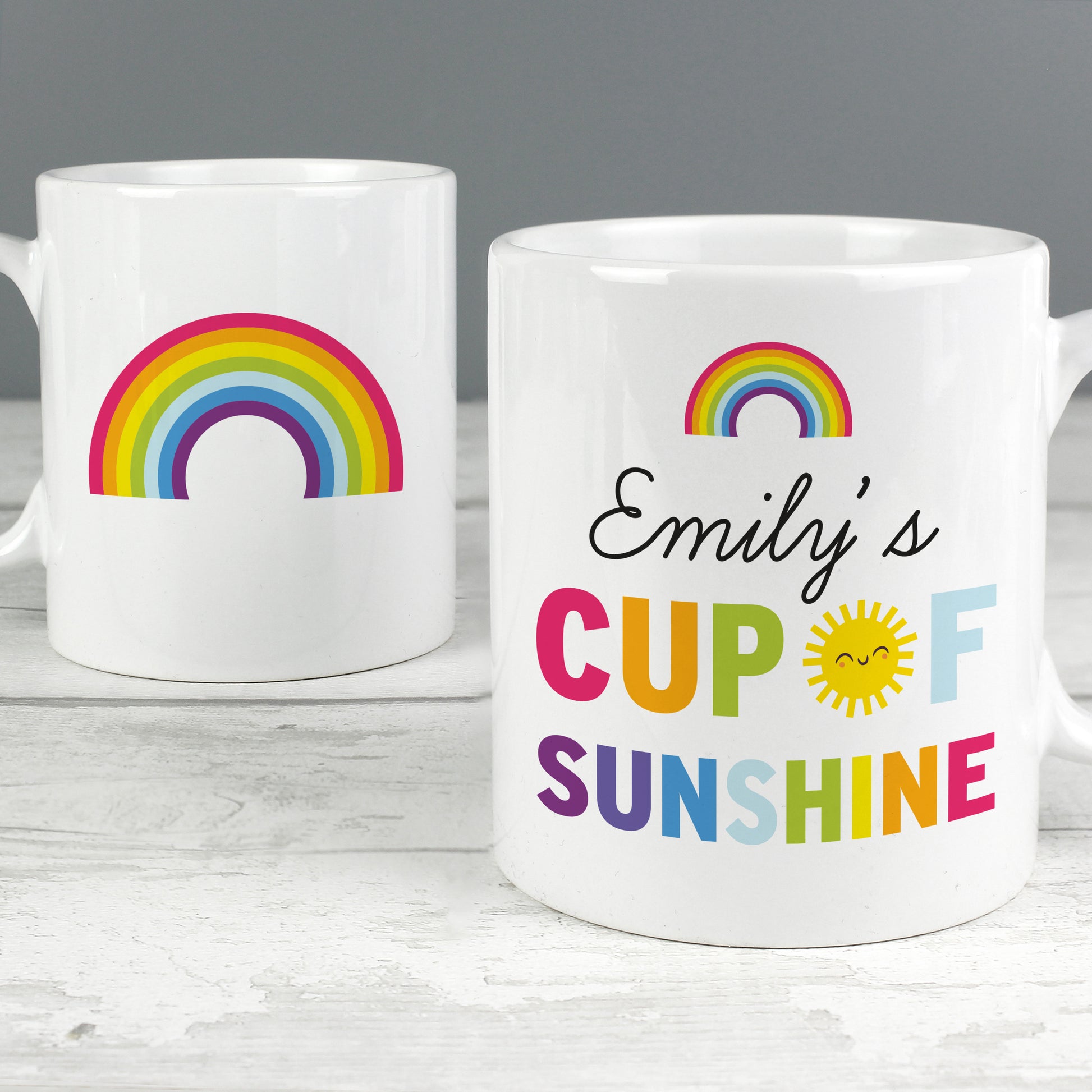 Personalised Rainbow Cup of Sunshine Mug - image 3