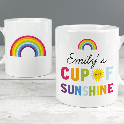 Personalised Rainbow Cup of Sunshine Mug - image 3