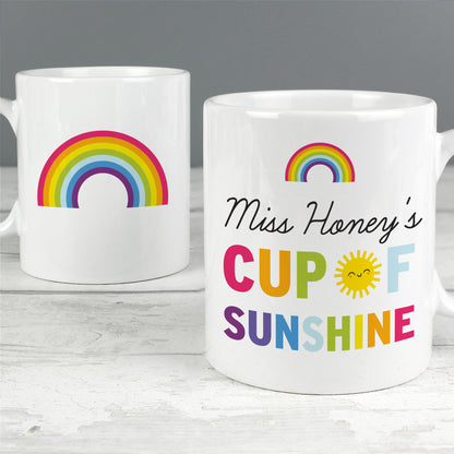 Personalised Rainbow Cup of Sunshine Mug - image 5