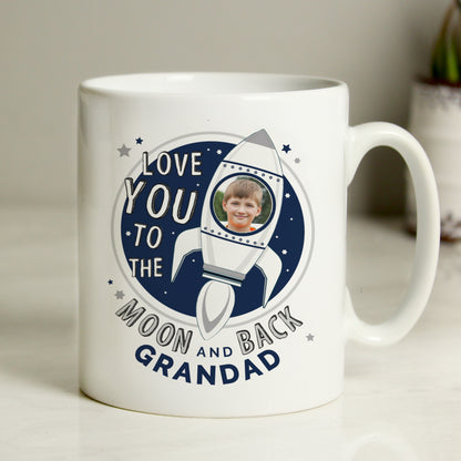 Personalised Moon & Back Photo Upload Mug - image 3