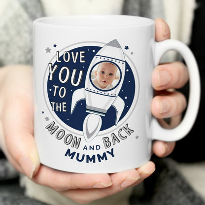 Personalised Moon & Back Photo Upload Mug - image 4