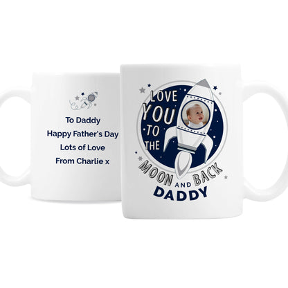 Personalised Moon & Back Photo Upload Mug - image 5