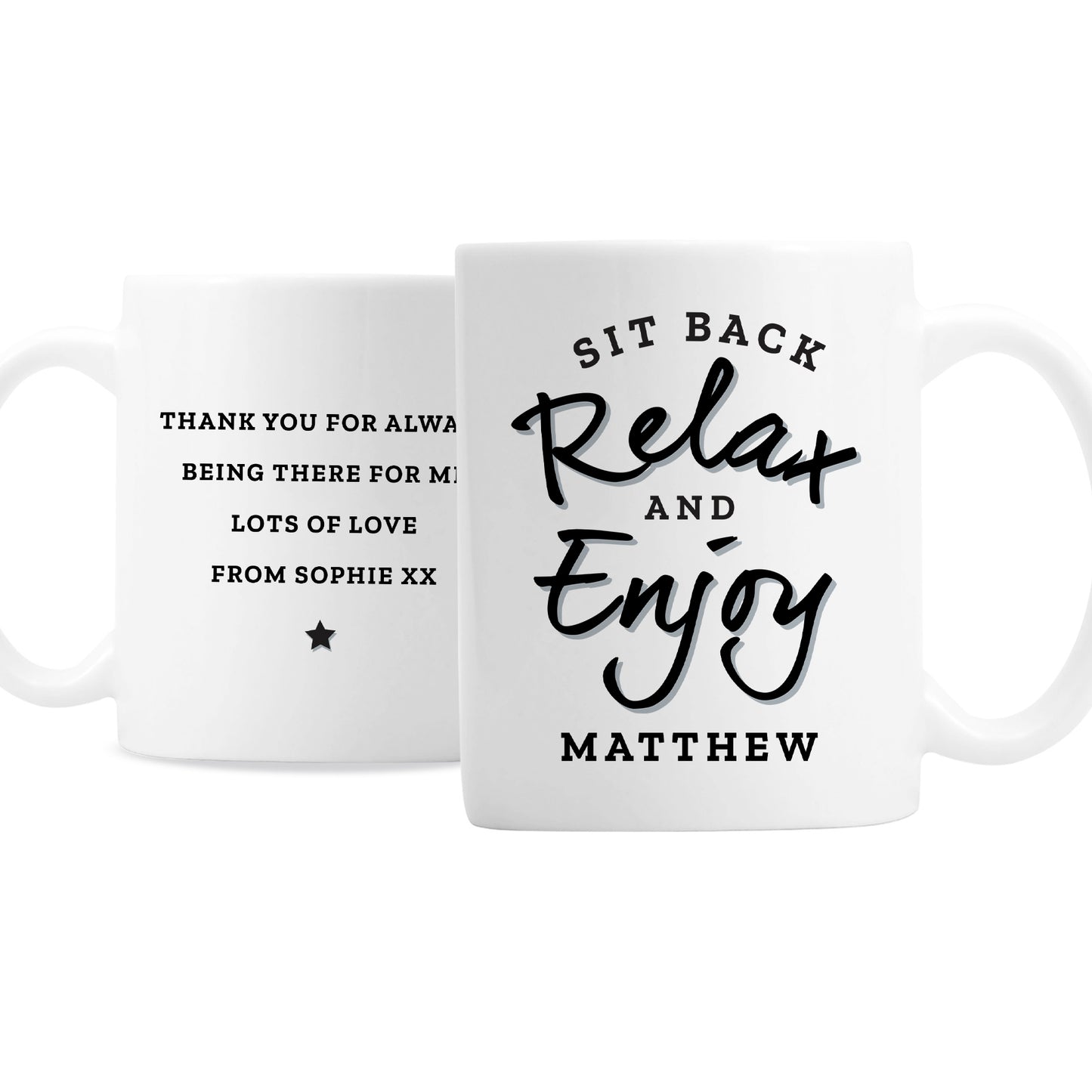 Personalised Sit Back & Relax Mug - image 2