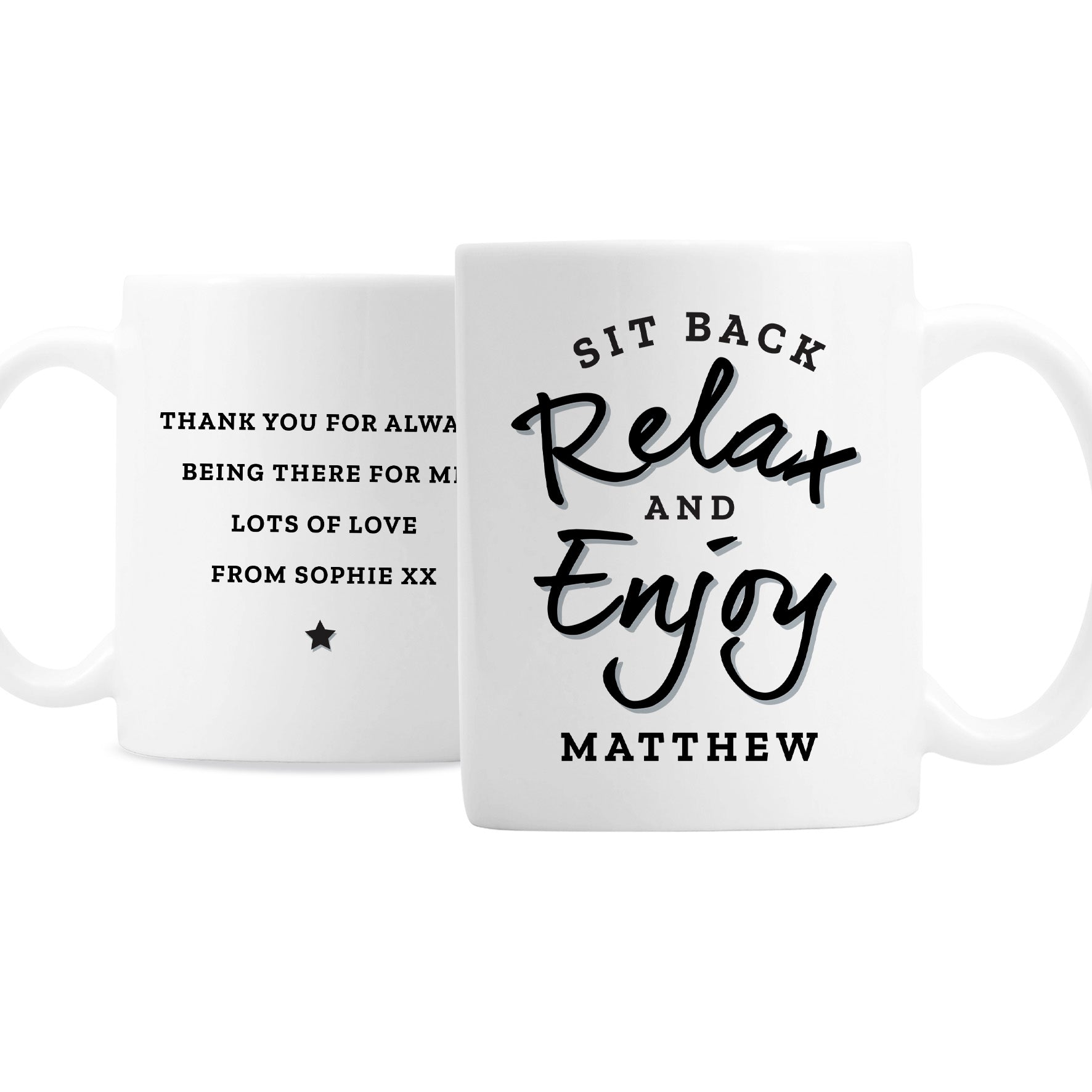 Personalised Sit Back & Relax Mug - image 2