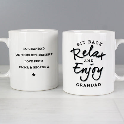 Personalised Sit Back & Relax Mug - image 3