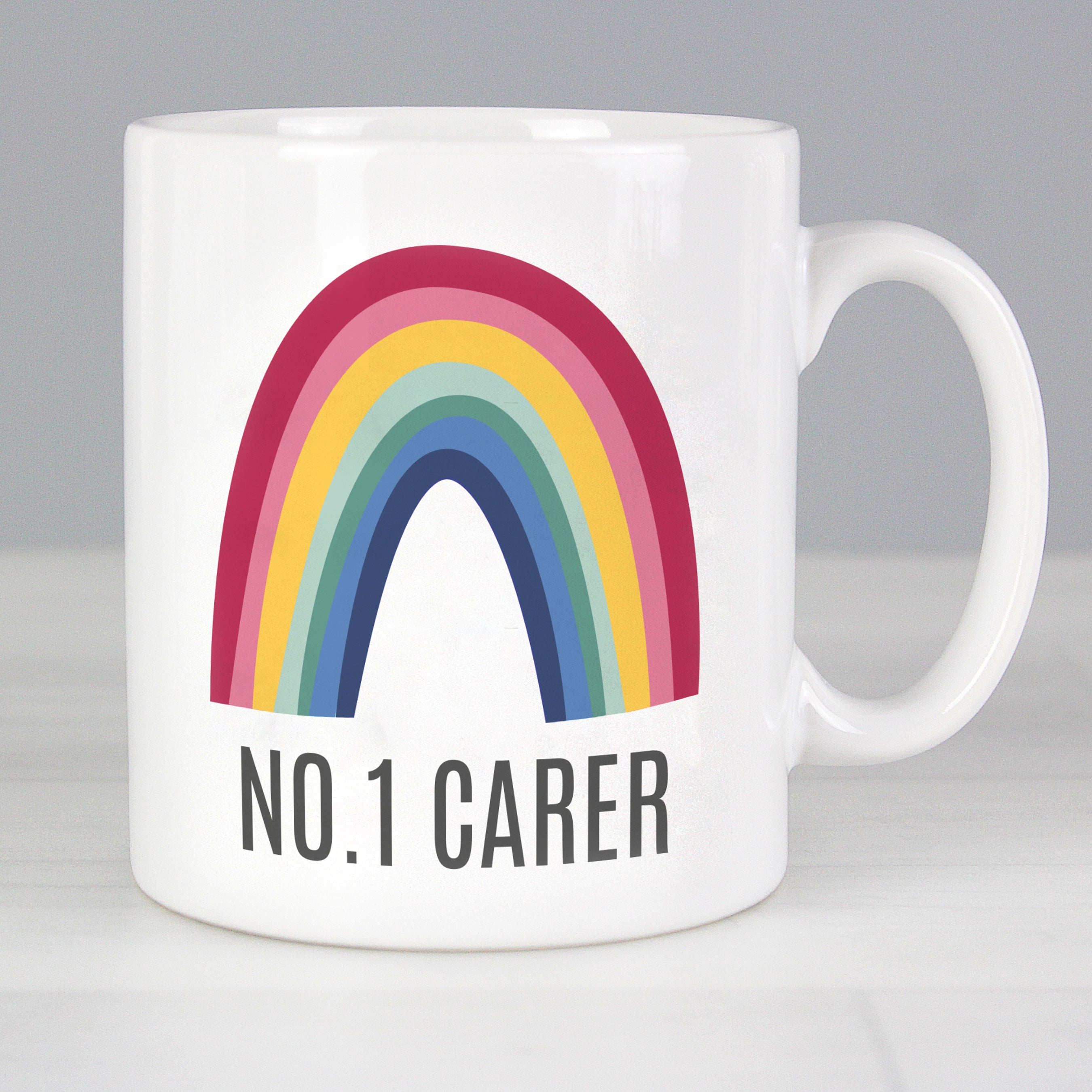 Personalised Rainbow Mug from Heartfelt Gifts