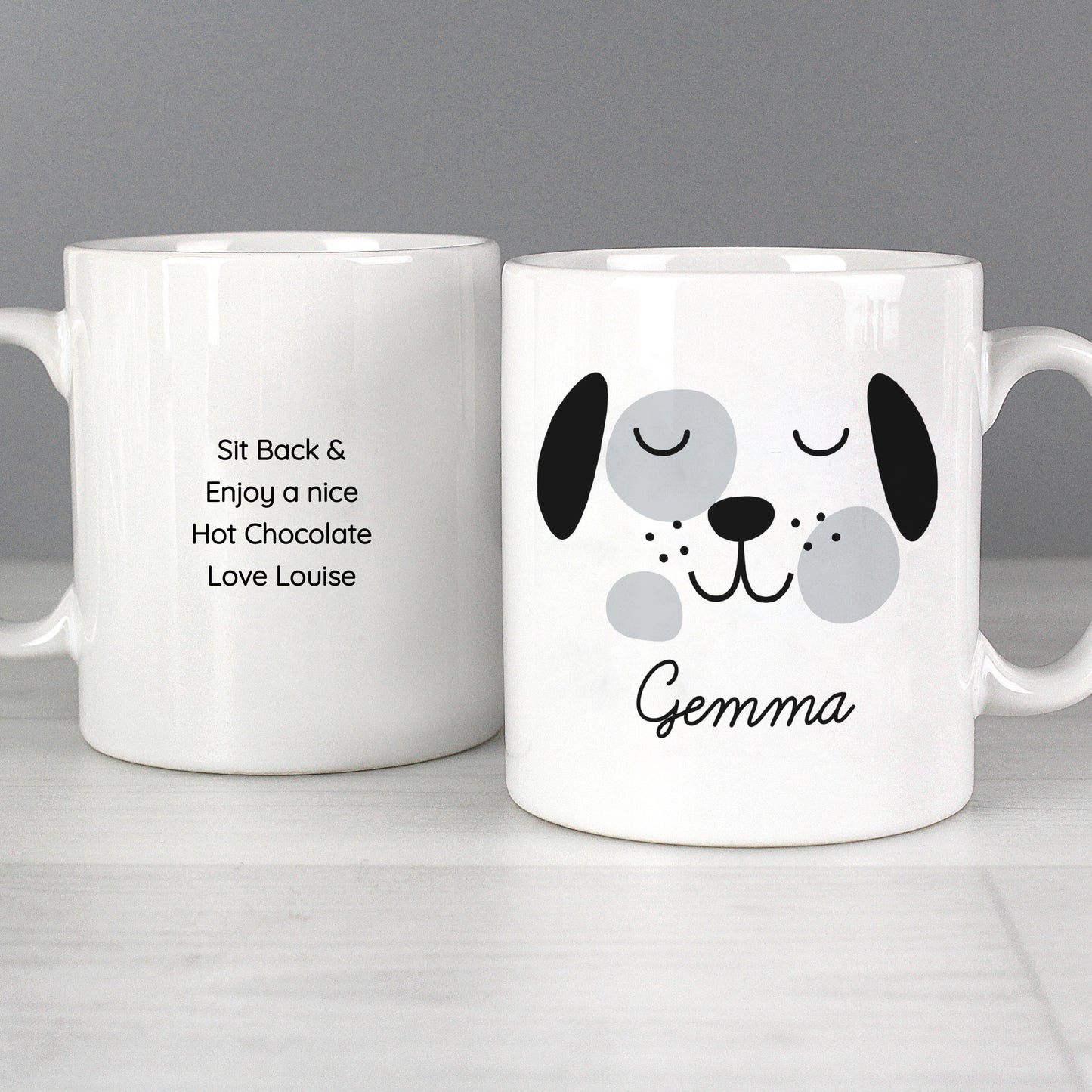 Personalised Cute Dog Face Mug - image 3