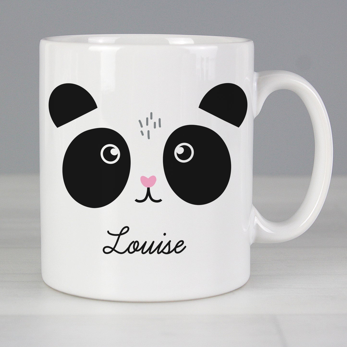 Personalised Cute Panda Face Mug from Heartfelt Gifts