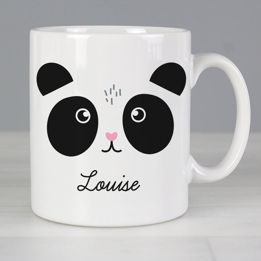 Personalised Cute Panda Face Mug from Heartfelt Gifts