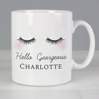 Personalised Eyelashes Mug from Heartfelt Gifts