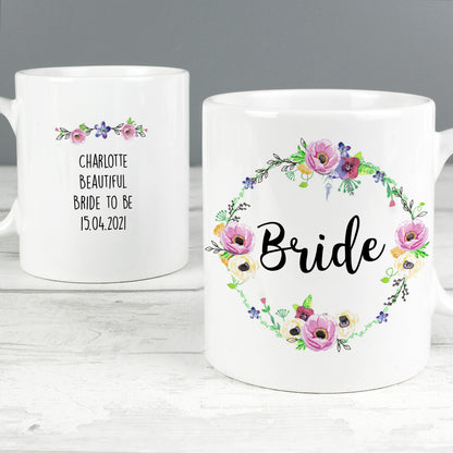 Personalised Floral Mug - image 5