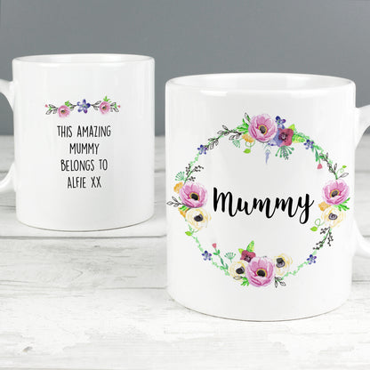 Personalised Floral Mug - image 6