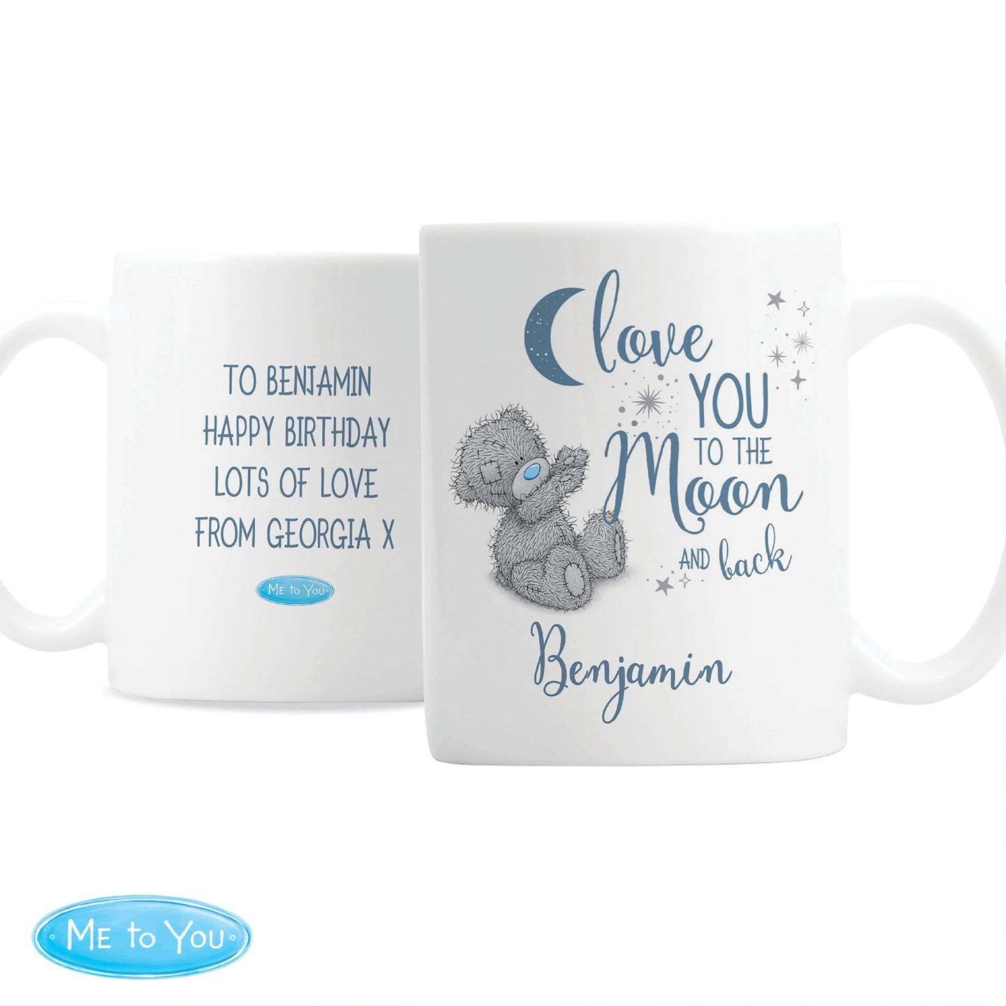 Personalised Me to You 'Love You to the Moon and Back' Mug - image 3