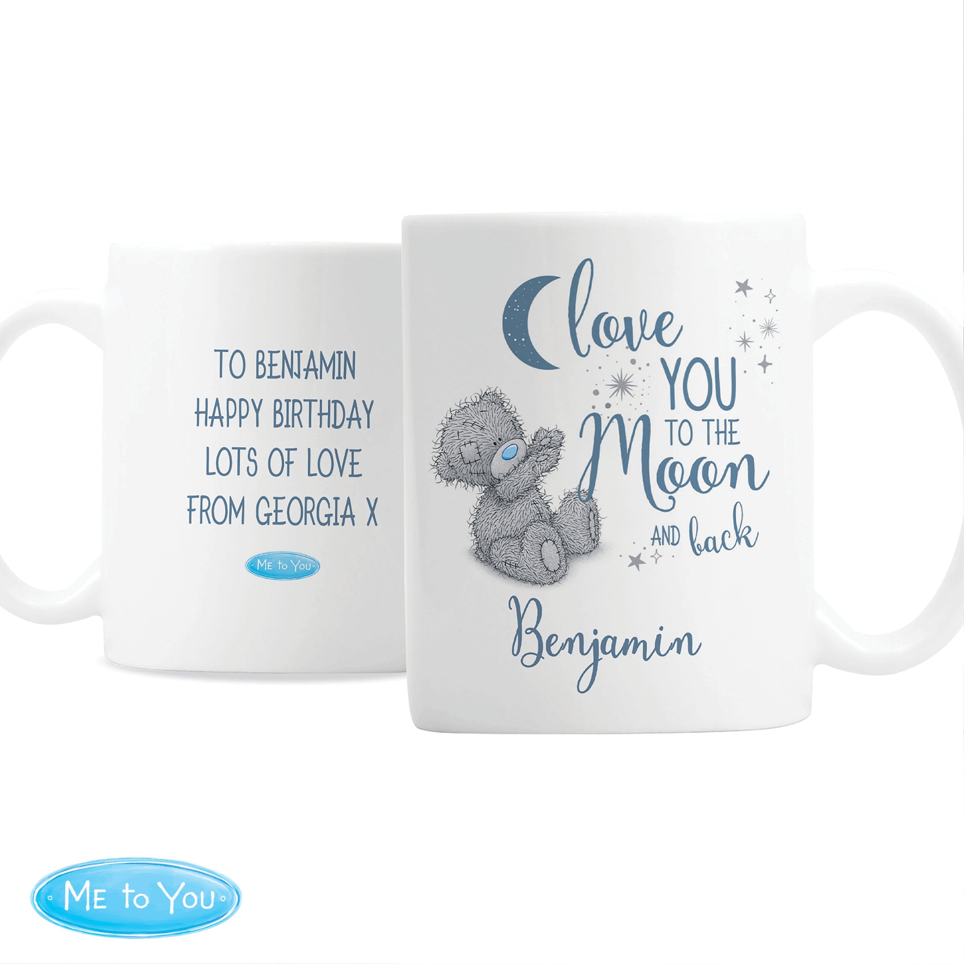 Personalised Me to You 'Love You to the Moon and Back' Mug - image 3